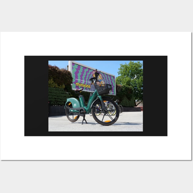 Electric bicycle bike Wall Art by fantastic-designs